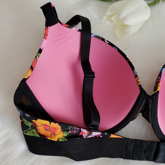 VICTORIA'S SECRET PINK PUSH-UP BRA SIZE 36D - Picture 6 of 7